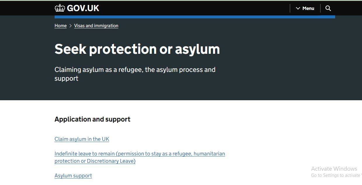 15 Ways You Can Travel to the UK in 2024: A page for information on asylum in the UK,