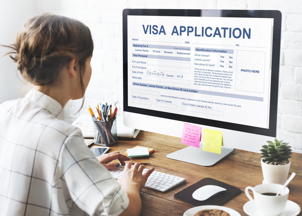 A No-Go List for UK Visa Hopefuls: Visa Application Form Immigration Concept