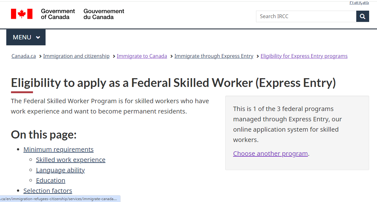Skilled Worker Visa vs Study Permit: A picture of federal skilled worker requirement